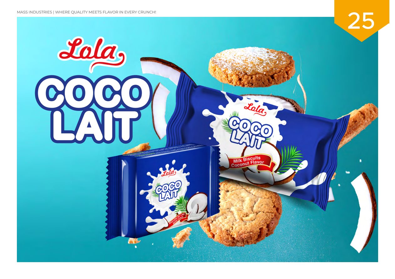 Bonita catalog spread — Packaging formats